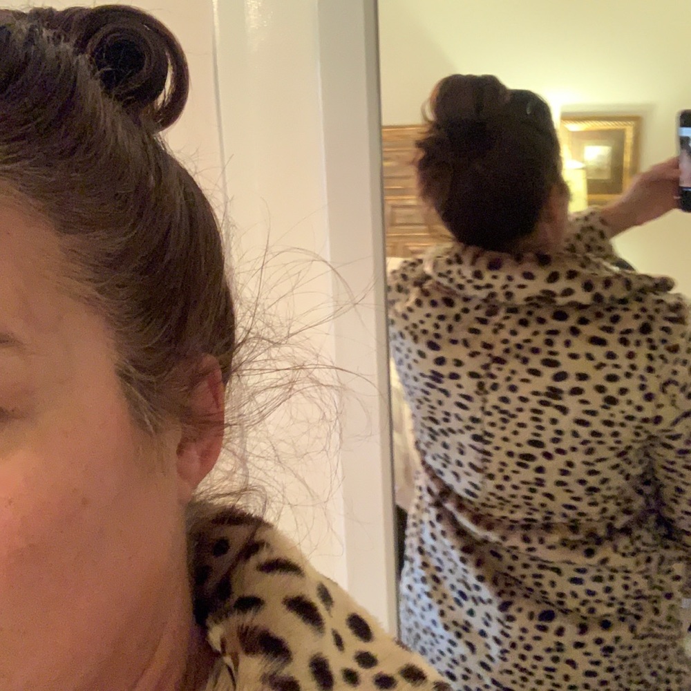FINAL PRICE NWT Avec Les Fils Leopard Print Coat- - Picture 7 of 8